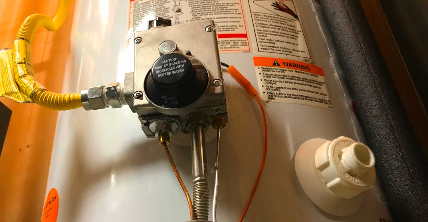 Hot water heater needing repair