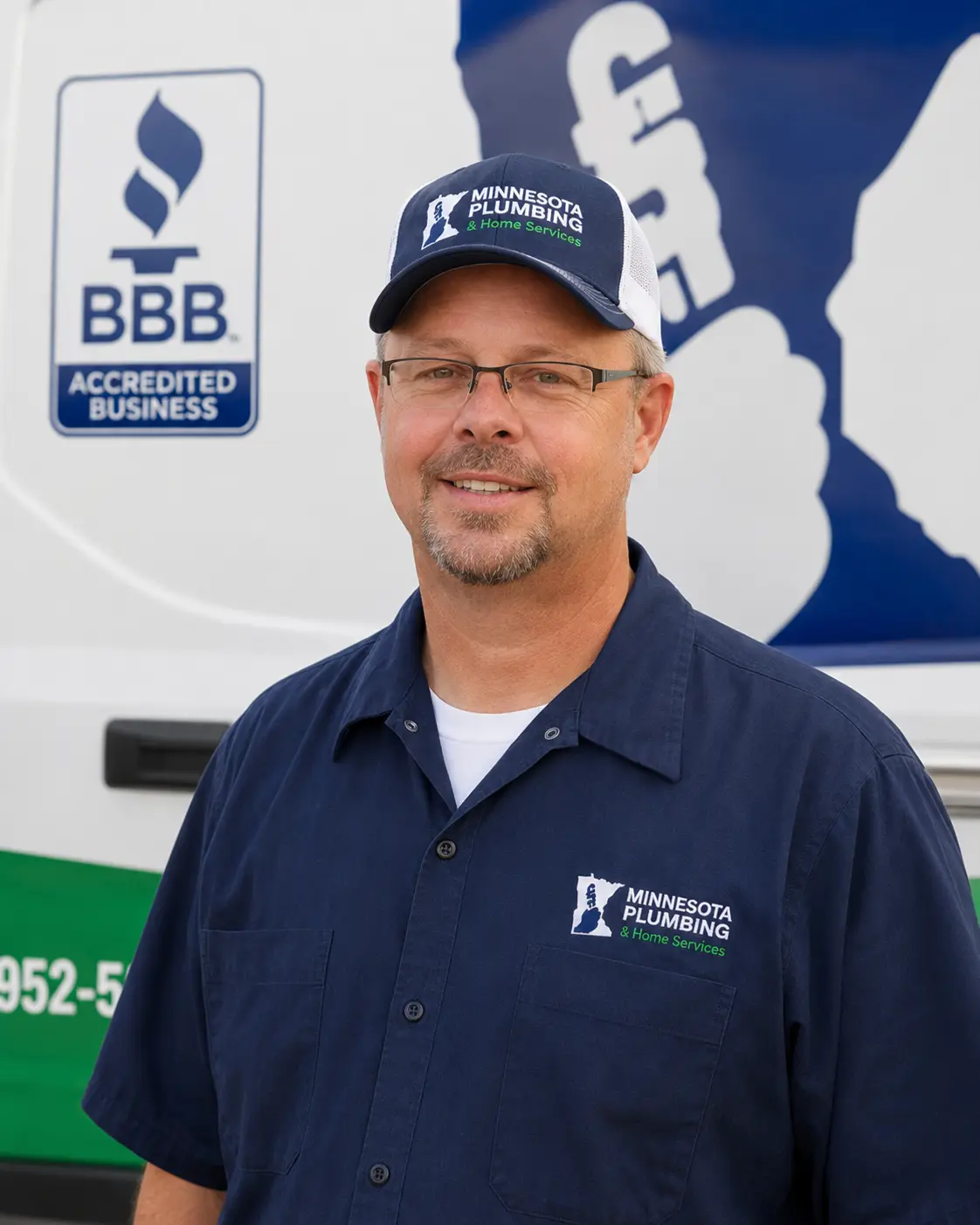 Doug | MN Plumbing & Home Services Technician Doug of MN Plumbing & Home Services at the Lakeville, MN headquarters.