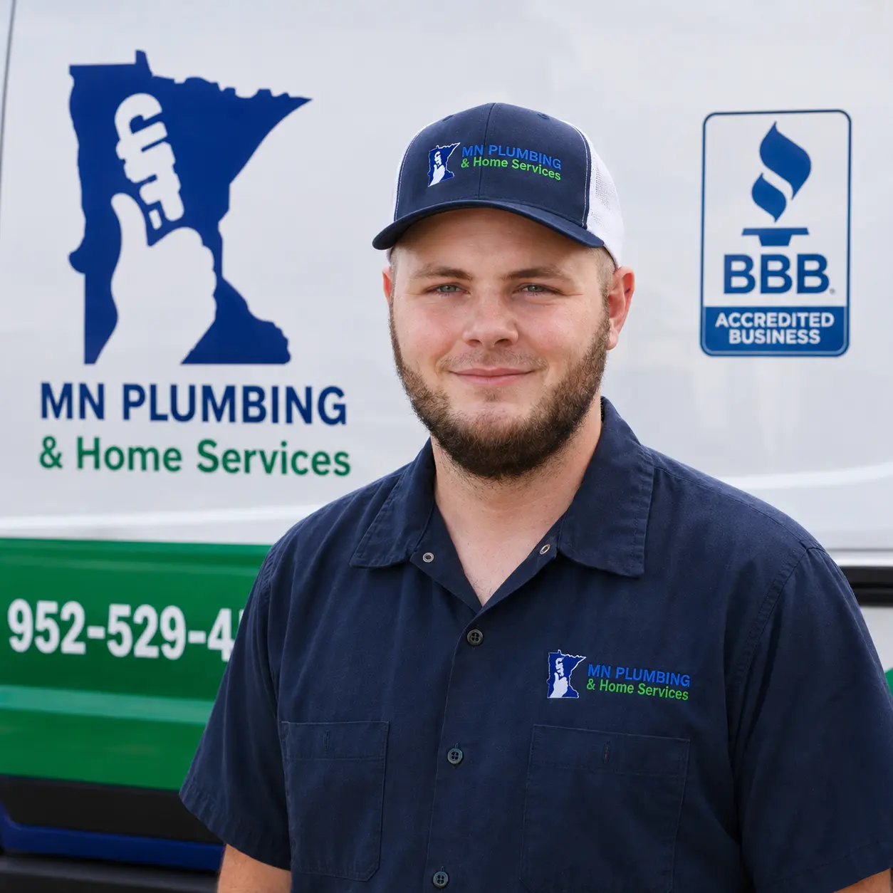 Justin | MN Plumbing & Home Services Technician Justin of MN Plumbing & Home Services at the Lakeville, MN headquarters