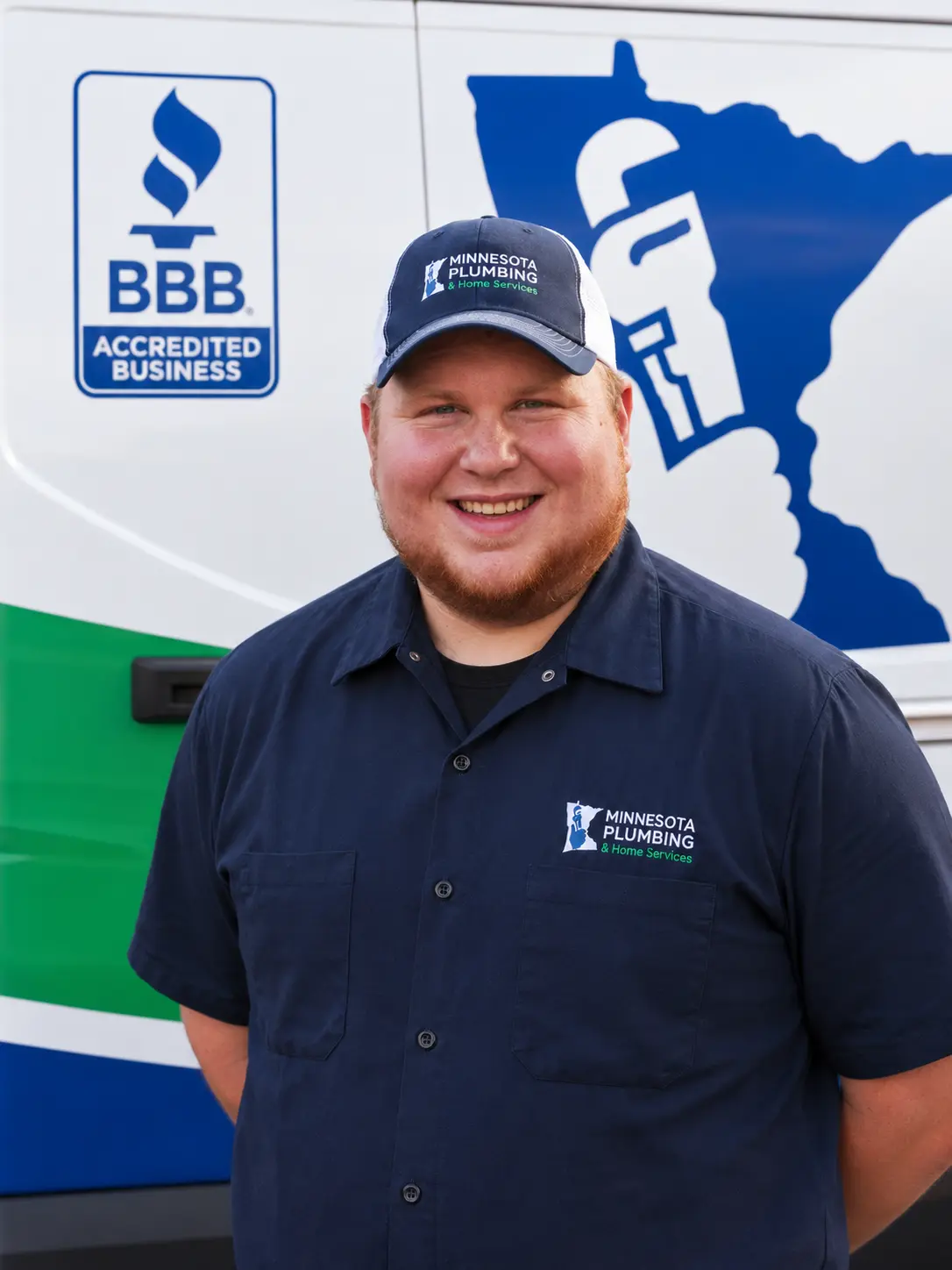 Tyler | MN Plumbing & Home Services Technician Tyler of MN Plumbing & Home Services at the Lakeville, MN headquarters